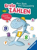 Ravensburger Mein Block zum Schulanfang: Erste Zahlen - Rätselblock ab 6 Jahre - Zahlen lernen - 