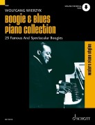 Cover-Bild zum Titel 'Boogie & Blues Piano Collection' von 'Wolfgang Wierzyk'