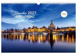 Cover-Bild zum Titel 'Kalender Dresden Elbflorenz 2027' von 'Peter Schubert'