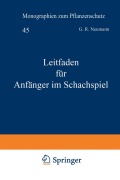 Cover-Bild zum Titel 'Leitfaden für Anfänger im Schachspiel' von 'G. R. Neumann, A. V. D. Linde'
