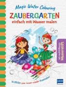 Cover-Bild zum Titel 'Magic Water Colouring - Zaubergarten' von 'Jenny Copper'