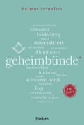 Cover-Bild zum Titel 'Geheimbünde. 100 Seiten' von 'Helmut Reinalter'