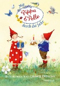 Cover-Bild zum Titel 'Postkartenbuch 'Mit Pippa und Pelle durch das Jahr'' von 'Daniela Drescher'