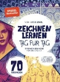 Cover-Bild zum Titel 'Zeichnen lernen Tag für Tag' von 'KritzelPixel'