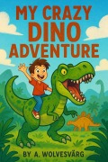 Cover-Bild zum Titel 'My Crazy Dino Adventure' von 'A. Wolvesvarg'