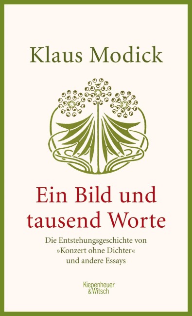 Ein Bild und tausend Worte - Klaus Modick