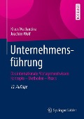 Cover-Bild zum Titel 'Unternehmensführung' von 'Klaus Macharzina, Joachim Wolf'