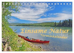 Cover-Bild zum Titel 'Einsame Natur - Terminkalender (Tischkalender 2026 DIN A5 quer), CALVENDO Monatskalender' von 'Anita Berger'