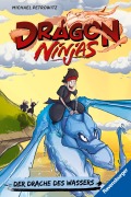 Cover-Bild zum Titel 'Dragon Ninjas, Band 6 - Der Drache des Wassers' von 'Michael Petrowitz'