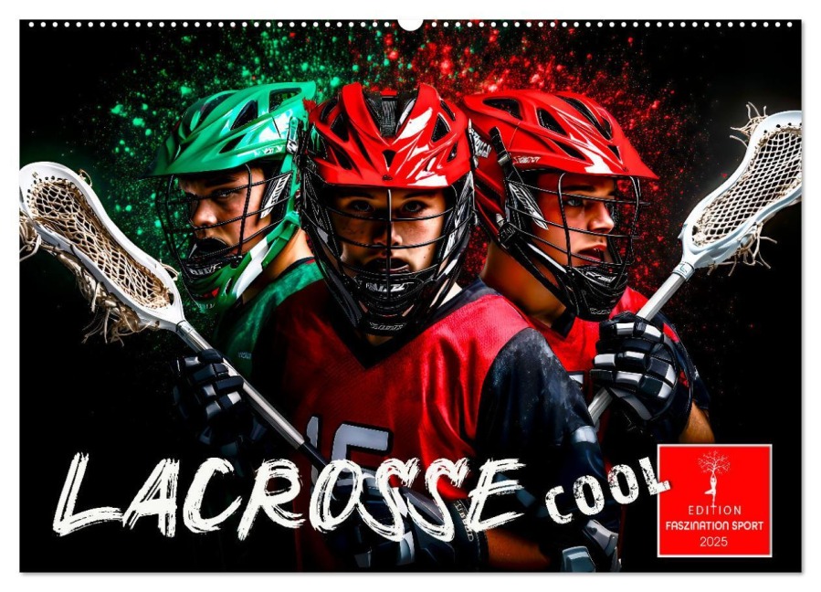 Lacrosse cool (Wandkalender 2025 DIN A2 quer), CALVENDO Monatskalender - Peter Roder