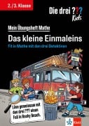 Cover-Bild zum Titel 'Die drei ??? Kids: Mein Übungsheft Mathe 2./3. Klasse Das kleine Einmaleins' von ''