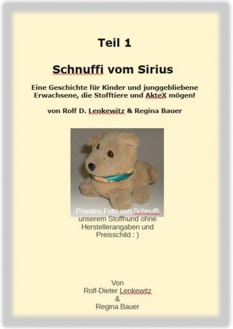 Schnuffi vom Sirius - Rolf-Dieter Lenkewitz