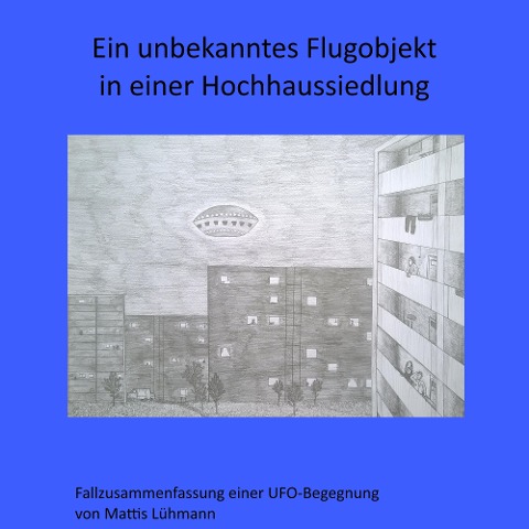 Ein unbekanntes Flugobjekt in einer Hochhaussiedlung - Mattis Lühmann