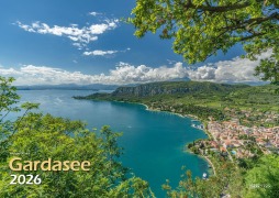 Gardasee 2026 Bildkalender A3 cm quer, spiralgebunden - 