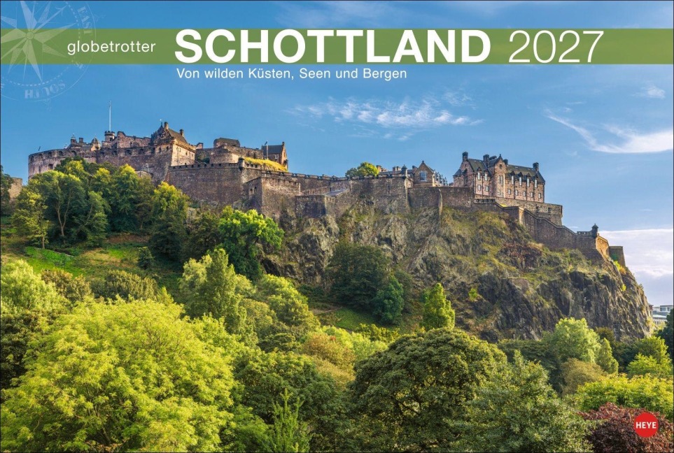 Schottland Globetrotter Kalender 2027 - Von wilden Küsten, Seen und Bergen - 