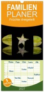 Cover-Bild zum Titel 'Familienplaner 2027 - Früchte dreigeteilt mit 5 Spalten (Wandkalender, 21 x 45 cm) CALVENDO' von 'Beate Goerz'