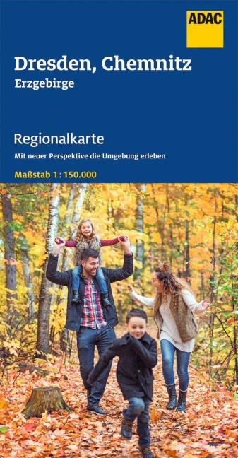 ADAC Regionalkarte Blatt 10 Dresden, Chemnitz 1:150.000 - 