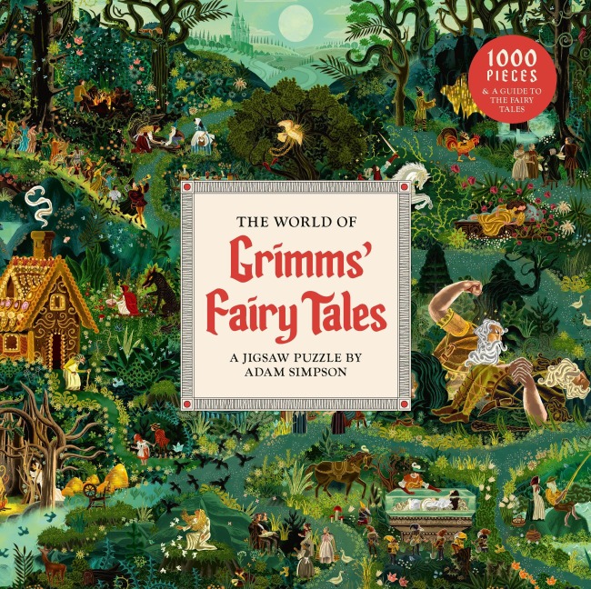 The World of Grimms' Fairy Tales A 1000-piece jigsaw puzzle - 