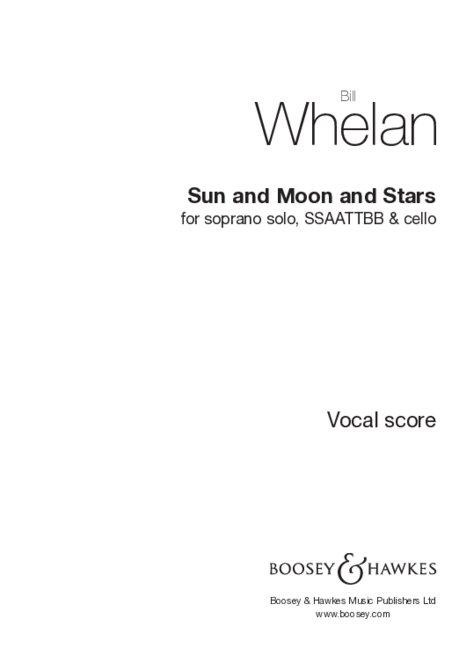 Sun and Moon and Stars - Bill Whelan