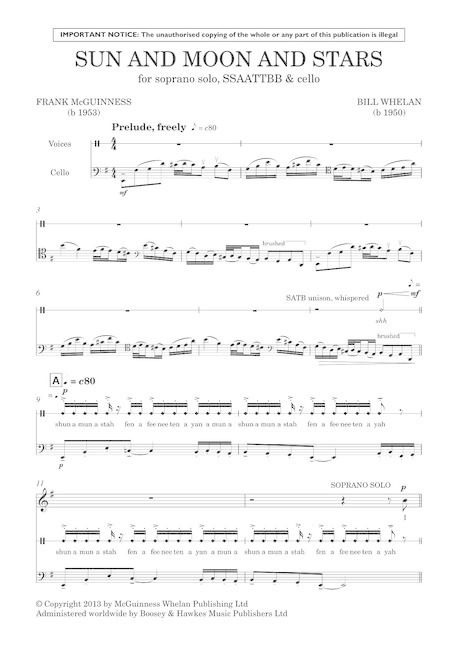 Sun and Moon and Stars - Bill Whelan
