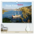 Blaue Reise Türkei (hochwertiger Premium Wandkalender 2024 DIN A2 quer), Kunstdruck in Hochglanz - Lars Meinicke