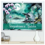 Cover-Bild zum Titel 'Naturzauberinnen im Mondschein (hochwertiger Premium Wandkalender 2027 DIN A2 quer), Kunstdruck in Hochglanz' von 'Dusanka Djeric'