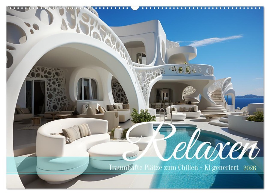 Relaxen (Wandkalender 2026 DIN A2 quer), CALVENDO Monatskalender - Cathrin Illgen