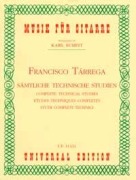 Cover-Bild zum Titel 'Sämtliche technische Studien' von 'Francisco Tárrega'