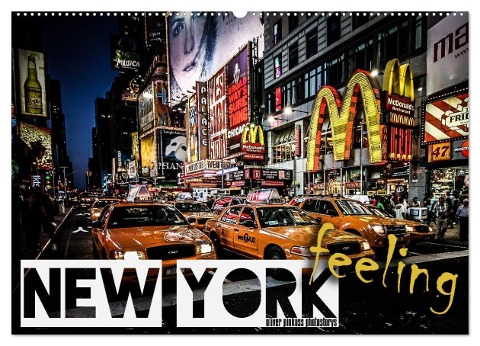 New York feeling (Wandkalender 2024 DIN A2 quer), CALVENDO Monatskalender - Oliver Pinkoss Photostorys