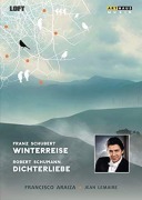 Cover-Bild zum Titel 'Winterreise/Dichterliebe' von 'Franciso/Lemaire Araiza'