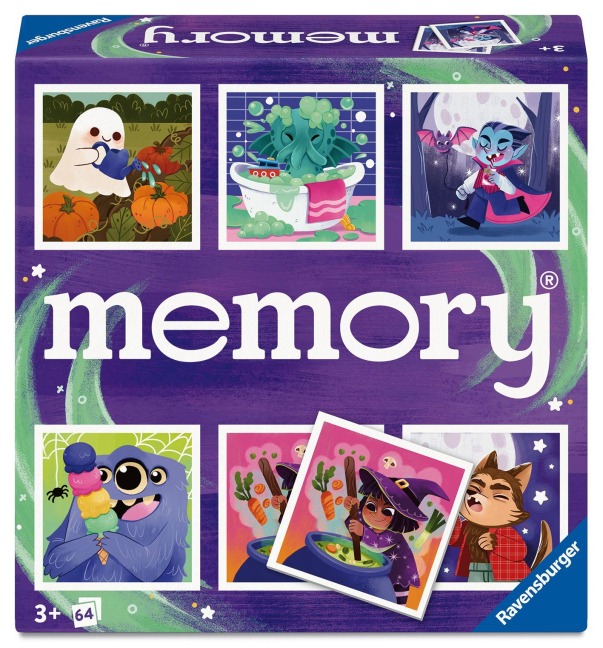 Grusel memory® - Gesellschaftsspiel & Brettspiel ab 3 Jahre - William H. Hurter