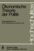 Cover-Bild zum Titel 'Ökonomische Theorie der Politik' von ''