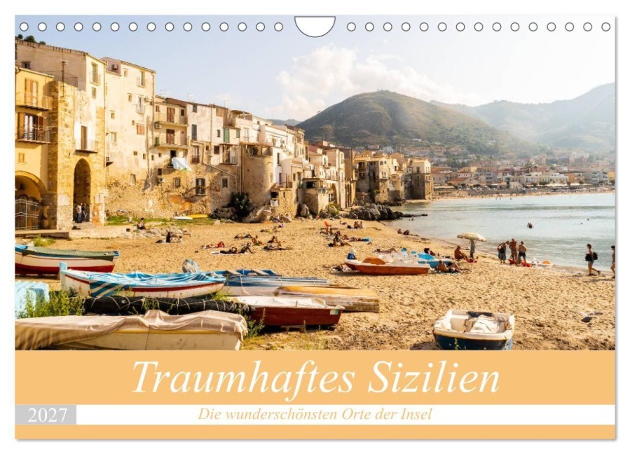 Traumhaftes Sizilien (Wandkalender 2027 DIN A4 quer), CALVENDO Monatskalender - Stina-Marie Mydzyn