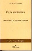 Cover-Bild zum Titel 'De la Suggestion' von 'Hippolyte Bernheim'