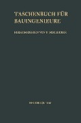Cover-Bild zum Titel 'Taschenbuch für Bauingenieure' von 'Arnold Agatz'