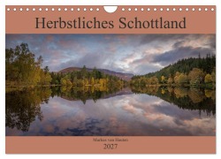 Cover-Bild zum Titel 'Herbstliches Schottland (Wandkalender 2027 DIN A4 quer), CALVENDO Monatskalender' von 'Markus van Hauten'
