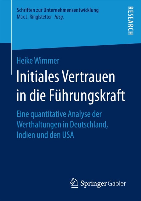 Initiales Vertrauen in die Führungskraft - Heike Wimmer