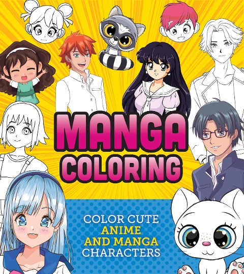 Manga Coloring Book - Editors of Chartwell Books