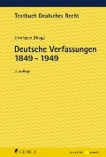 Cover-Bild zum Titel 'Deutsche Verfassungen 1849 - 1949' von 'Jörn Ipsen'