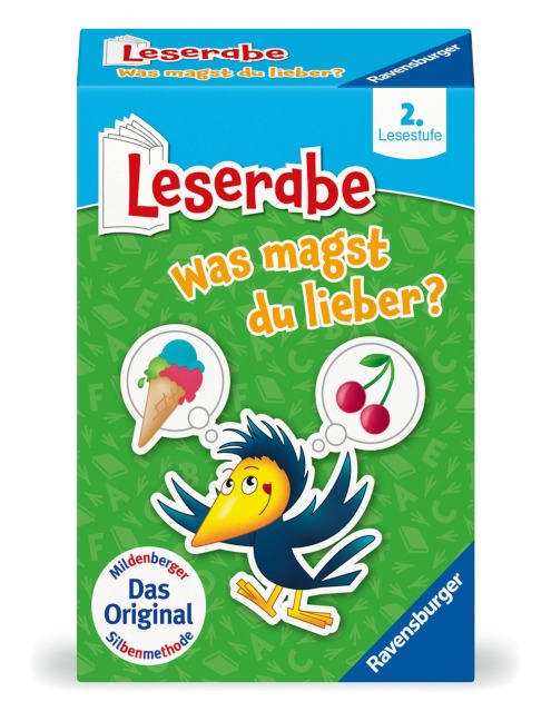Leserabe: Was magst du lieber? - Lernspiel ab 7 Jahre - 