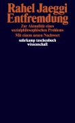 Cover-Bild zum Titel 'Entfremdung' von 'Rahel Jaeggi'