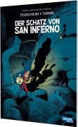 Cover-Bild zum Titel 'Spirou und Fantasio Spezial 44: Der Schatz von San Inferno' von 'Lewis Trondheim'