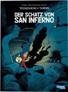 Cover-Bild zum Titel 'Spirou und Fantasio Spezial 44: Der Schatz von San Inferno' von 'Lewis Trondheim'