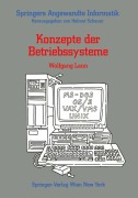 Cover-Bild zum Titel 'Konzepte der Betriebssysteme' von 'Wolfgang Laun'