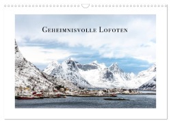 Cover-Bild zum Titel 'Geheimnisvolle Lofoten (Wandkalender 2026 DIN A3 quer), CALVENDO Monatskalender' von 'Astrid Purkert'