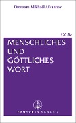 Cover-Bild zum Titel 'Menschliches und göttliches Wort' von 'Omraam Mikhael Aivanhov'