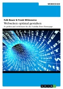 Cover-Bild zum Titel 'Webseiten optimal gestalten' von 'Falk Bauer, Frank Wilmowicz'