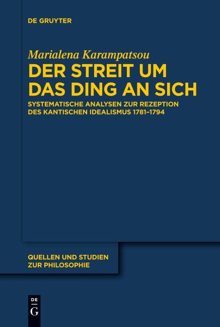 Der Streit um das Ding an sich - Marialena Karampatsou