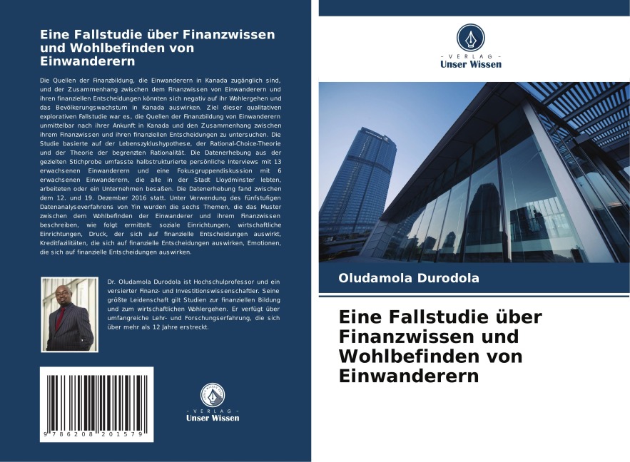 Eine Fallstudie über Finanzwissen und Wohlbefinden von Einwanderern - Oludamola Durodola