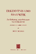 Cover-Bild zum Titel 'Erkenntnis und Dialektik' von 'B. Liebrucks'